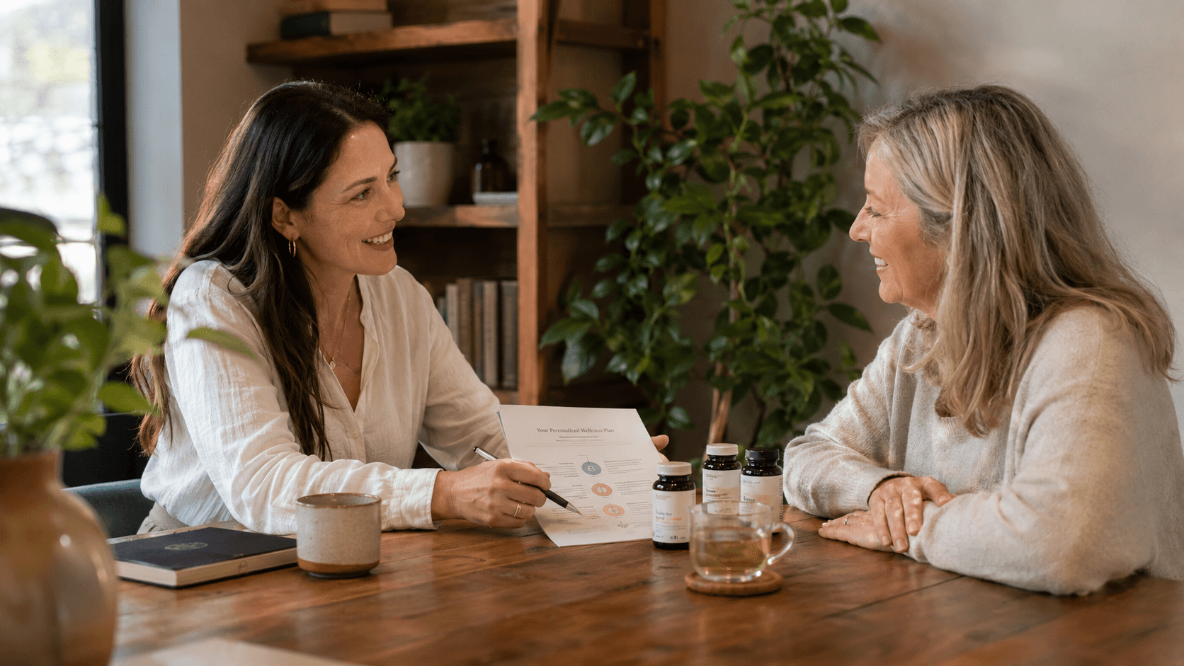Naturopathic / botanical imagery
